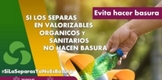 Pide Secma separar la basura y no tirarla en la calle para prevenir inundaciones
