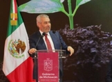 Oprime Bedolla botón para iniciar el monitoreo satelital de zonas forestales