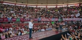 Adan Augusto fue recibido en Morelia por Miles de personas