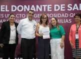 Reconoce SSM a más de 350 donadores altruistas de sangre