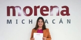 Llega Mónica Valdez a MORENA en Michoacán