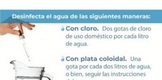 SSM llama a consumir agua de calidad y a mantenerse hidratado
