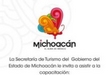 Fortalecen al sector turístico de Michoacán con capacitación a prestadores de servicios