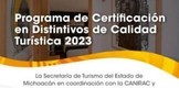 Sectur ofrece a empresas subsidios para certificaciones turísticas