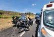 Seis lesionados, tras choque por alcance entre camioneta y patrulla en la Autopista de Occidente