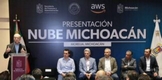 Bedolla y Amazon presentan Nube Michoacán, plataforma que reforzará el gobierno digital