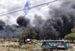 Vuelve a registraese un incendio en corralón policial al oriente de Morelia