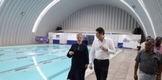 Anuncia Alfonso Martínez reapertura de alberca semi olímpica Villa Magna