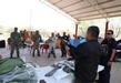 Titular de SSP entrega equipo sanitario de campaña en BOI de Llano Grande, en Apatzingán