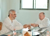 Acuerdan Bedolla y obispo de Apatzingán, coordinación y armonía por el bien común