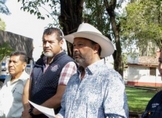 Trabajamos para ordenar el municipio, afirmó Arreola Vásquez durante entrega de apoyos para el campo