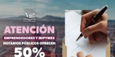 Sedeco invita a acceder al 50% de descuento para constituirse como persona moral