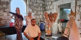 Nacho Jiménez presenta colección inspirada en Alexander McQueen; diseños abren pasarela de INMODART
