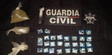 Tras patrullajes, Guardia Civil detiene a cinco personas y asegura 79 dosis de droga