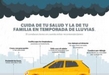 En lluvias, prevén accidentes viales con estas recomendaciones de la SSM