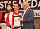 Reconoce Bedolla a medallistas de Nacionales Conade 2023