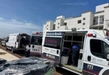 Trabajadores caen de andamio y quedan heridos, en Villas del Pedregal