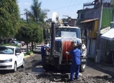 OOAPAS atiende escurrimiento en Col. Carlos Ma. Bustamante
