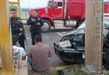 Volteo choca contra auto y padre e hijo quedan heridos, al poniente de Morelia