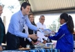 ENTREGA ALFONSO MARTÍNEZ ÚTILES ESCOLARES A NIÑAS Y NIÑOS DE LA COMUNIDAD DE CHIHUERIO