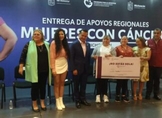 CONTINÚA ENTREGA DE APOYOS A MUJERES CON CÁNCER EN MICHOACÁN