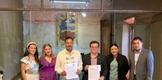 Firma Julio Alberto Arreola Vázquez convenio con la Universidad Latina de América