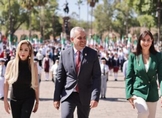BEDOLLA Y SEE FOMENTAN A ESTUDIANTES VALORES CÍVICOS Y AMOR A LA PATRIA