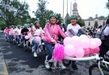 CON RODADA ROSA, GOBIERNO ESTATAL CONMEMORA LUCHA CONTRA EL CÁNCER DE MAMA