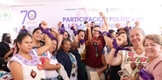 DESDE MICHOACÁN CONMEMORAN 70 AÑOS DEL VOTO DE LA MUJER EN MÉXICO