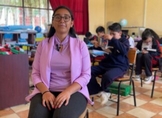 CINTHYA REYNA CUMPLE SUEÑO DE SER DOCENTE PARA TRABAJAR A FAVOR DE LA COMUNIDAD