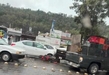SE REGISTRA CHOQUE VEHICULAR MÚLTIPLE EN LA AV. CAMELINAS, AL SUR DE MORELIA