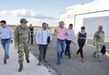 Revisan Bedolla y funcionarios federales daños por lluvias y obras educativas pendientes en la Costa