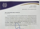 Elena María Mejía asume de manera provisional la dirección de la Facultad de Filosofía