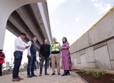 Supervisa Bedolla obras del bajopuente de salida Mil Cumbres