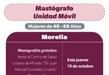 REALIZARÁ SSM MASTOGRAFÍAS GRATUITAS EN CENTRO DE SALUD DE MORELIA
