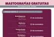 Brindan servicio unidades móviles de mastografía en once municipios