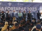 ENTREGA BEDOLLA, EQUIPO FORTAPAZ A MUNICIPIOS