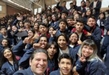 JÓVENES LASALLISTAS BRINDAN CALUROSA BIENVENIDA A ALFONSO MARTÍNEZ