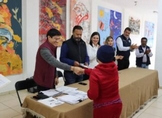 ENTREGA BIENESTAR APOYOS ECONÓMICOS A MUJERES CON CÁNCER DE PÁTZCUARO