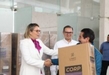 RESPALDO HISTÓRICO A FACULTADES DE LA UMSNH; ENTREGA RECTORA 436 COMPUTADORAS