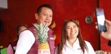 Brigadas de Torres Piña defienden 4T en Uruapan