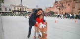 Disfruta de la exhibición de patinaje artístico en el centro de Morelia
