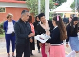 SECUNDARIA NO. 5 DE MORELIA CAMINA FUERTE CON NUEVOS TENIS PARA ESTUDIANTES
