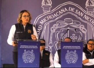 RINDE YARABÍ ÁVILA, INFORME DE LABORES 2023, EN SU PRIMER AÑO AL FRENTE DE LA UMSNH