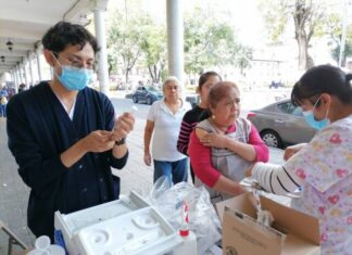 SSM VACUNA CONTRA LA INFLUENZA EN EL CENTRO DE URUAPAN