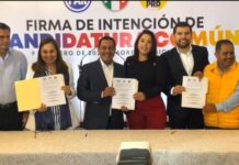LOGRAN PRI, PAN Y PRD, ACUERDO PARA CANDIDATURAS COMUNES