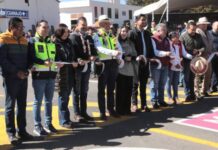 INAUGURA BEDOLLA CARRETERA EN BENEFICIO DE ARTESANOS DE CUANAJO Y TUPÁTARO