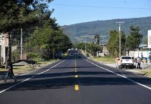 AL 32 %, REHABILITACIÓN DE LA CARRETERA URUAPAN-LOS REYES: SCOP