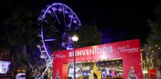 La rueda de la fortuna más alta en México te espera en la Villa Navideña