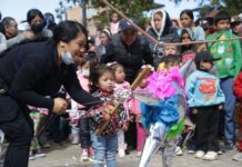 Llevan Reyes Magos de la Guardia Civil, alegría y sonrisas a tenencias de Morelia